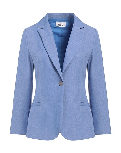 NIŪ Giacca Blu chiaro 100% Poliestere