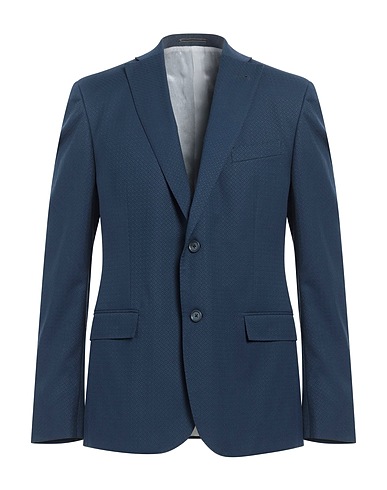 CC COLLECTION CORNELIANI Blazers Blau 60% Schurwolle, 40% Baumwolle