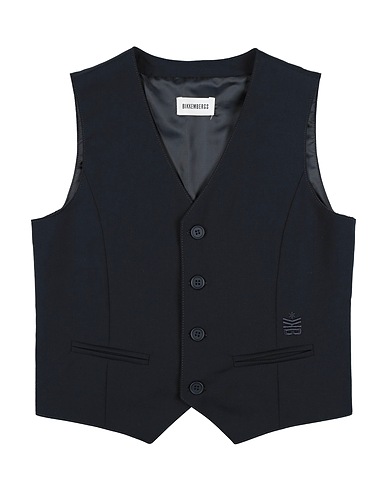 BIKKEMBERGS Suit vest 69% Polyester, 25% Viscose, 6% Elastic fibres