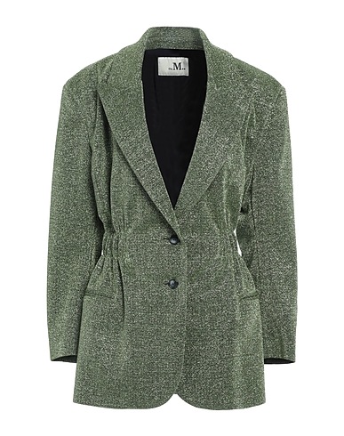 THE M.. Blazer Green 64% Polyester, 26% Polyamide, 10% Metallic fiber
