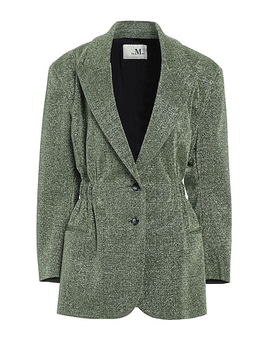 THE M.. Blazer VERDE 64% Polyester, 26% Polyamide, 10% Metallic fiber