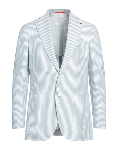ISAIA Blazer Sky blue 45% Silk, 35% Cashmere, 20% Wool