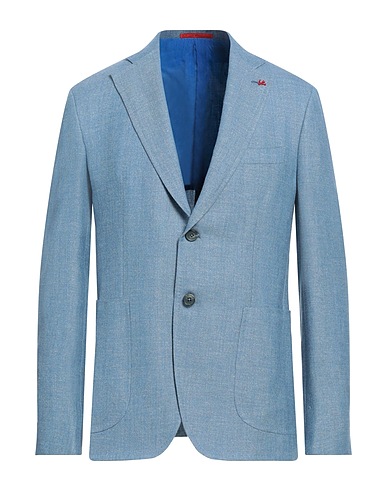 ISAIA Blazer Pastel blue 100% Cotton