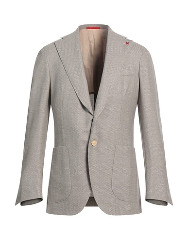 ISAIA Blazer Beige 84% Wool, 8% Linen, 8% Silk