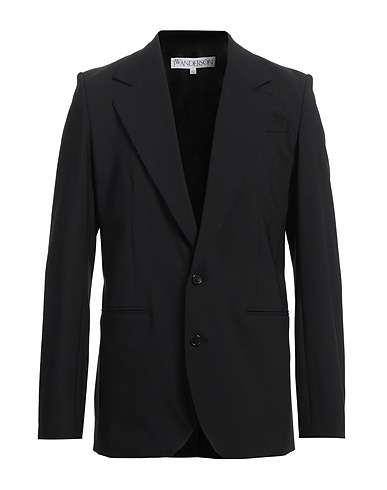 JW ANDERSON Blazer Black 93% Wool, 7% Elastane