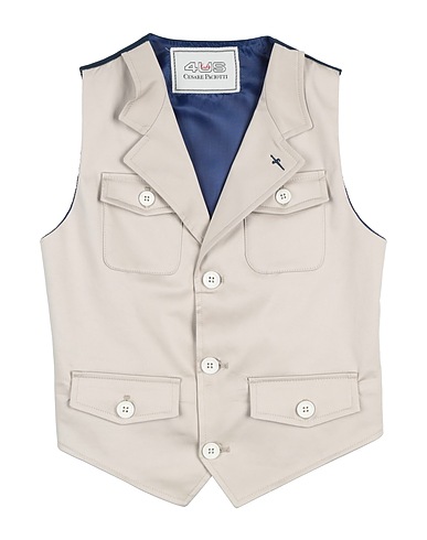 PACIOTTI 4US Gilet de costume 97% Coton, 3% Élasthanne