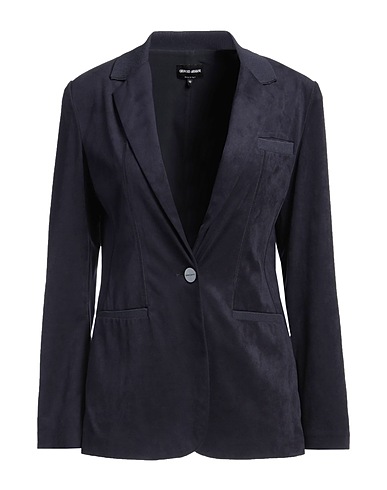 GIORGIO ARMANI Giacca Blu notte 90% Poliestere, 10% Elastan, Viscosa, Poliammide