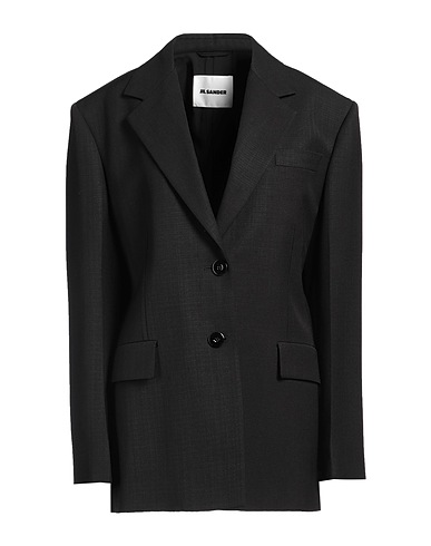 JIL SANDER Blazer Black 58% Viscose, 42% Silk