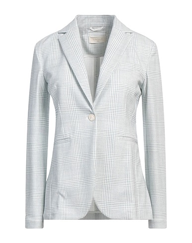 CIRCOLO 1901 Blazer Sky blue 97% Cotton, 3% Elastane