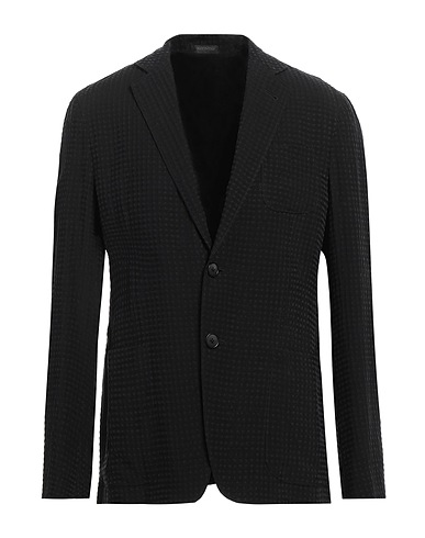 GIORGIO ARMANI Blazer Black 100% Cupro