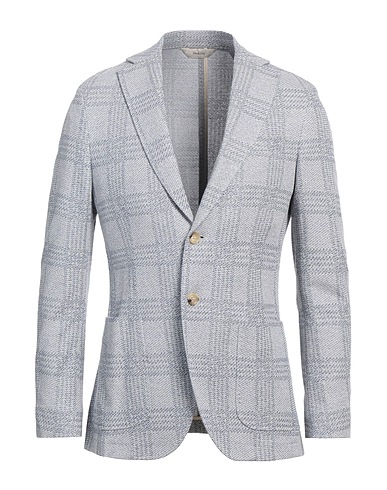 PAOLONI Blazer Blu navy 40% Cotone, 36% Lino, 24% Poliestere