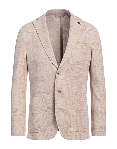 PAOLONI Blazer Sand 40% Cotton, 36% Linen, 24% Polyester