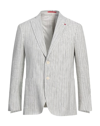 ISAIA Blazer 60% Linen, 22% Cotton, 18% Silk