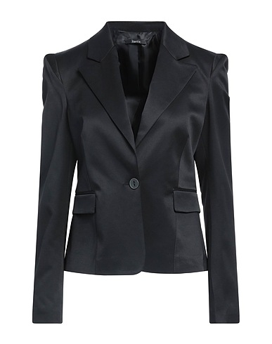 HANITA Blazer Black 58% Cotton, 37% Polyester, 5% Elastane