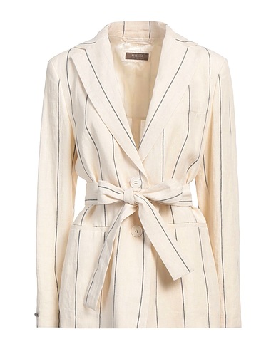 PESERICO Blazer Ivory 100% Linen