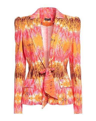 OLLA PARÉG Blazer Orange 97% Polyester, 3% Elastane