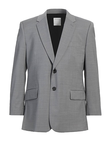 SANDRO Blazer Grey 98% Wool, 2% Elastane