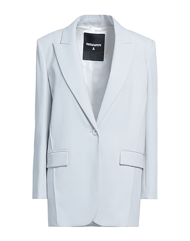 PATRIZIA PEPE Blazer Light grey 97% Polyester, 3% Elastane