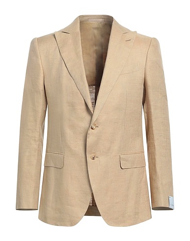 CARUSO Blazer Sand 78% Linen, 22% Silk