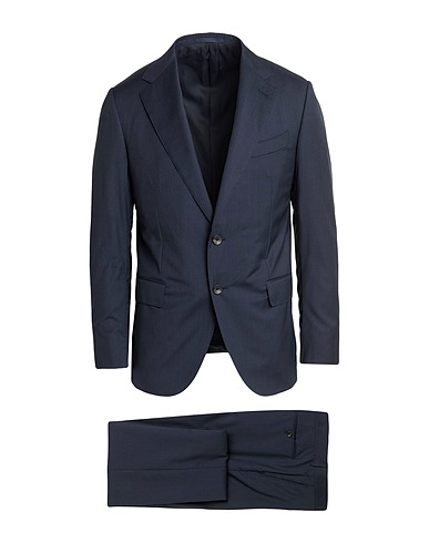 CARUSO Suits Midnight blue 100% Wool