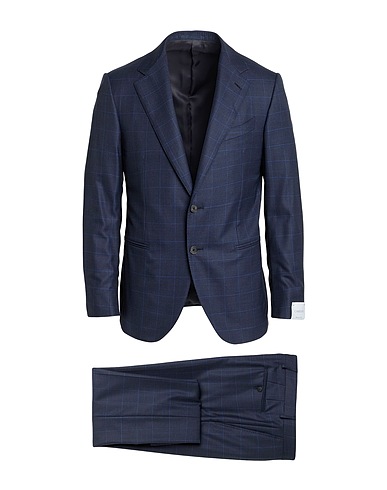 CARUSO Suits Midnight blue 100% Super 170s Wool