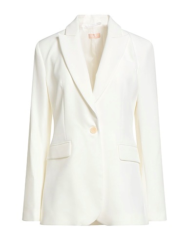 LIU •JO Giacca Bianco 88% Poliestere, 12% Elastan