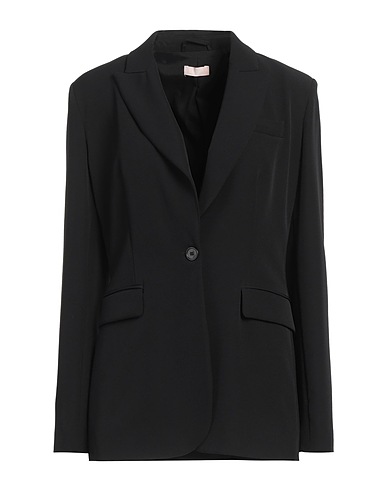 LIU •JO Blazer Black 88% Polyester, 12% Elastane