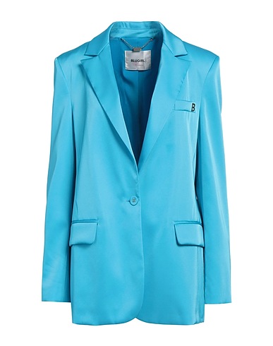 BLUGIRL Giacca Azzurro 95% Poliestere, 5% Elastan