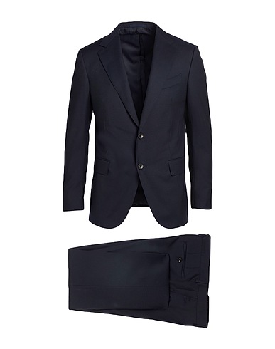 CARUSO Suits Midnight blue 100% Wool