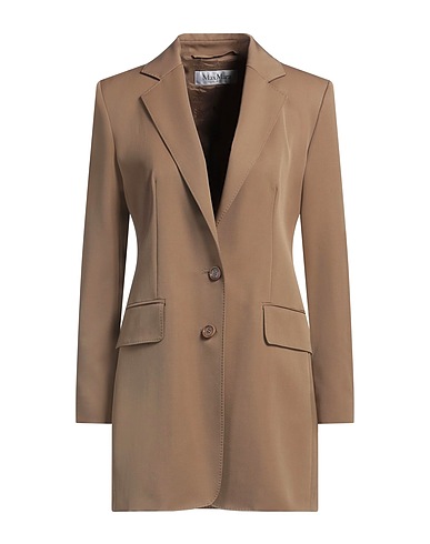 MAX MARA Blazer Camel 85% Virgin Wool, 15% Mohair wool