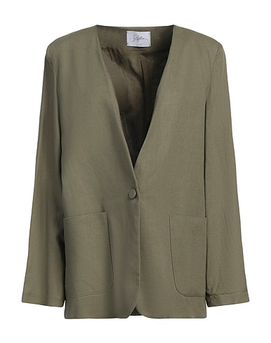 SOALLURE Blazer 55% Linen, 45% Viscose