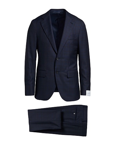 CARUSO Suits Midnight blue 100% Wool