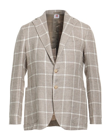 LUIGI BORRELLI NAPOLI Blazer Sand 75% Hemp, 25% Virgin Wool