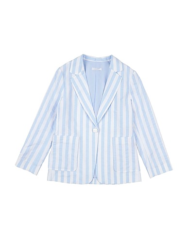 L:Ú L:Ú by MISS GRANT Blazer Sky blue 50% Cotton, 50% Polyester