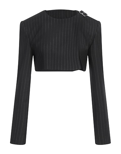 COURRÈGES Jacket Black 98% Wool, 2% Elastane
