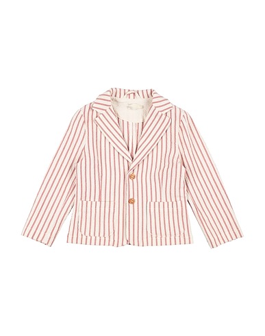 LALALÙ Blazer Brick red 98% Cotton, 2% Elastane
