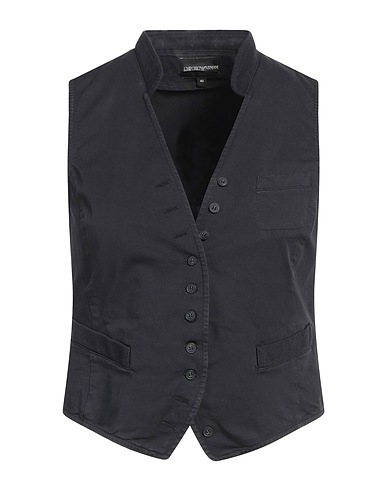 EMPORIO ARMANI Vest NERO 97% Cotton, 3% Elastane
