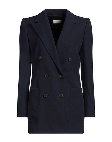 DRIES VAN NOTEN Americana Azul noche 55% Poliéster, 45% Lana