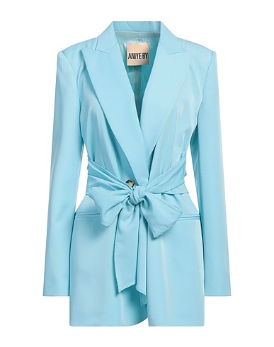 ANIYE BY Blazer Light blue 89% Polyester, 11% Elastane