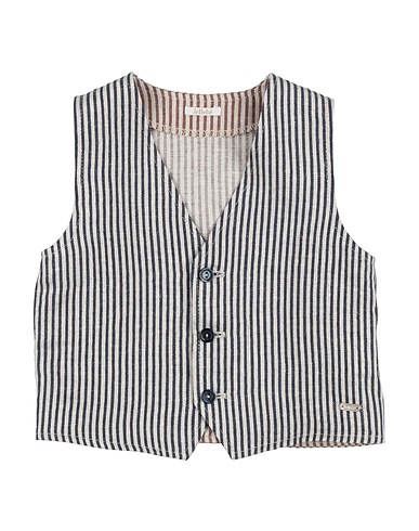 LE BEBÉ Anzugweste Nachtblau 75% Leinen, 15% Baumwolle, 10% Polyester