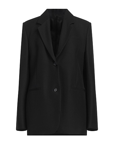 TOTEME Giacca Nero 55% Poliestere, 45% Lana
