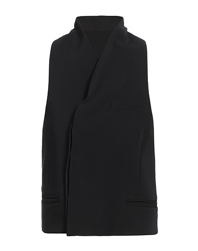 FERRAGAMO Waistcoat Black 94% Viscose, 6% Elastane, Cotton
