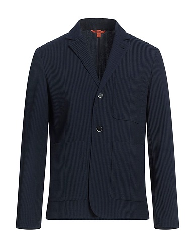 BARENA Blazer Midnight blue 91% Wool, 8% Polyamide, 1% Elastane