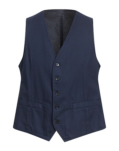 L.B.M. 1911 Waistcoat Navy blue 100% Cotton