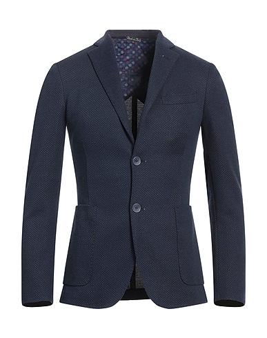 ALESSANDRO GILLES Americana Azul marino 68% Algodón, 27% Poliéster, 5% Elastán