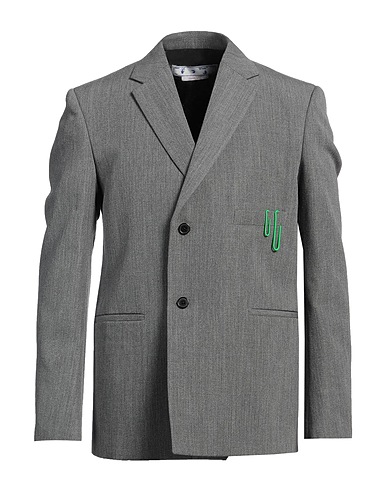 OFF-WHITE™ Blazer Grey 100% Virgin Wool