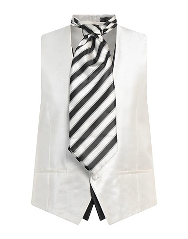EDUARDO BOSCH DE SERRANO Panciotto Off white 59% Acetato, 41% Poliestere