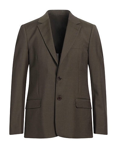 LOW BRAND Blazer Military green 54% Wool, 45% Polyester, 1% Elastane