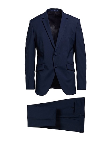 EDUARDO BOSCH DE SERRANO Suits Midnight blue 54% Polyester, 44% Wool, 2% Elastane