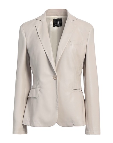 HANITA Giacca Beige 97% Poliestere, 3% Elastan